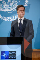 Lecture And Meeting With NATO Secretary-General Mark Rutte In Warsaw.