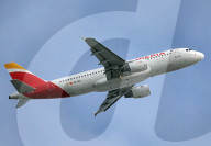 Diverse aircraft taking off