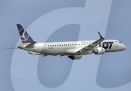 Diverse aircraft taking off