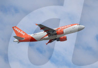 Diverse aircraft taking off
