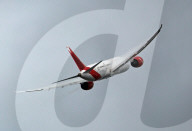 Diverse aircraft taking off