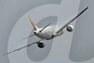 Diverse aircraft taking off