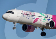 Diverse aircraft landing in Barcelona
