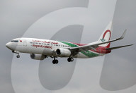 Diverse aircraft landing in Barcelona