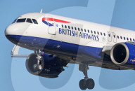 Diverse aircraft landing in Barcelona