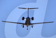 Diverse aircraft landing in Barcelona