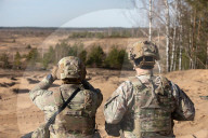 US troops train in Lithuania