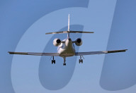 Diverse aircraft landing in Barcelona