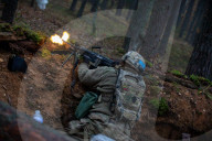 US troops train in Lithuania