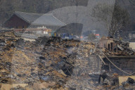 South Korea Forest Fire Aftermath