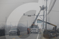South Korea Forest Fire Aftermath