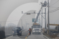 South Korea Forest Fire Aftermath