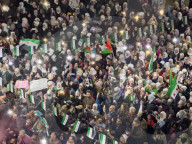Hundreds Gather In Daraya To Commemorate The Revolution