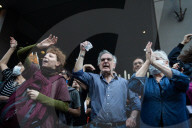Protest Of Retirees At Buenos Aires Congress Over Pension Rights