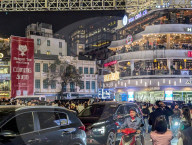 Central Nightlife Area In Hanoi