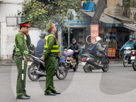 Traffic Police In Hanoi