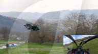 Single seater eVTOL aircraft first prodution line model demo