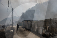 Wildfire Causes Severe Damage In North Gyeongsang, Continues For Days