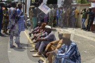 Protest In Lagos, Nigeria Over Demolition Of Owode Motor Spare Parts Market