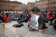 Touluse: Die-in And Gathering Against Deep Cuts In Culture And Public Services