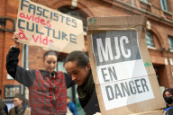 Touluse: Die-in And Gathering Against Deep Cuts In Culture And Public Services