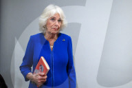 Queen Camilla at the Charles Dickens Museum in London, UK.