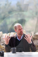 Prince William in Somerset, UK.