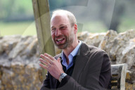 Prince William in Somerset, UK.