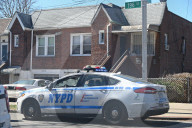 NYPD Crime Scene Unit Investigators Collect Evidence At Home On 196th Street In St. Albans Queens New York Of Suspect Accused Of Shooting And Killing 16-year-old Boy Sincere Jazmin