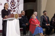 Mexico’s President Claudia Sheinbaum Holds Briefing