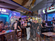 Hanoi Amusement District Old Quartier At Night