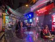 Hanoi Amusement District Old Quartier At Night