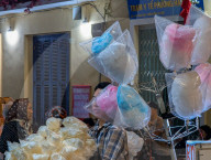 Hanoi Amusement District Old Quartier At Night