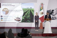 Mexico’s President Claudia Sheinbaum Holds Briefing