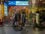 Hanoi Amusement District Old Quartier At Night