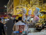 Hanoi Amusement District Old Quartier At Night