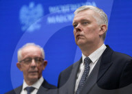 Press Conference With Minister Tomasz Siemoniak In Krakow