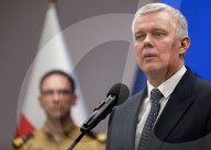 Press Conference With Minister Tomasz Siemoniak In Krakow
