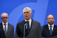 Press Conference With Minister Tomasz Siemoniak In Krakow