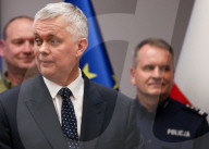 Press Conference With Minister Tomasz Siemoniak In Krakow