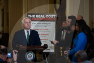 Senate Democrats hold weekly press conference March 25, 2025