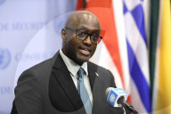 Rwanda Minister Of Foreign Affairs Press Conference At The UN
