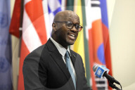 Rwanda Minister Of Foreign Affairs Press Conference At The UN