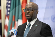 Rwanda Minister Of Foreign Affairs Press Conference At The UN