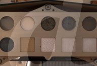 Mars rover has spacesuit fabric swatches 