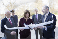 Rachel Reeves UK Chancellor of the Exchequer and Defence Secretary visit Wellington Barracks