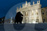 Inauguration Ceremony Of Piazza San Giovanni After The Completion Of The Restyling