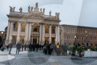 Inauguration Ceremony Of Piazza San Giovanni After The Completion Of The Restyling