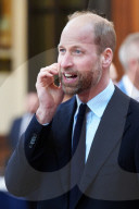 Prince William in Aberdeen, UK.