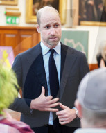 Prince William in Aberdeen, UK.